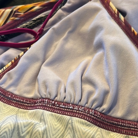 PrAna Patterned Halter Neck Two Piece Swim Dress - Picture 13 of 13